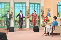 6月17日放送の「徹子の部屋」に出演した純烈＝テレビ朝日提供