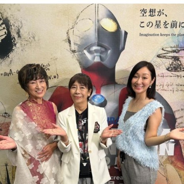 星光子のインスタグラム@hoshimitsuko_officialより　星光子、桜井浩子、紫子(2025年9月15日)