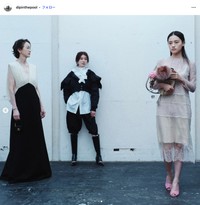 「フィガロジャポン2025年10月号」に登場した甲田益也子さん（dip in the pool公式インスタグラムから）