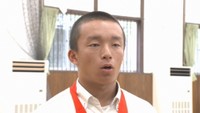 岡山学芸館／行田凌大 主将　2026年7月撮影