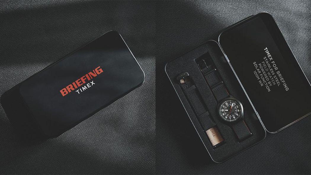 TIMEX X BRIEFING_ティン缶パッケージ　1050_5