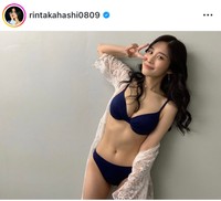 2022年8月の高橋凛インスタグラム＠rintakahashi0809より
