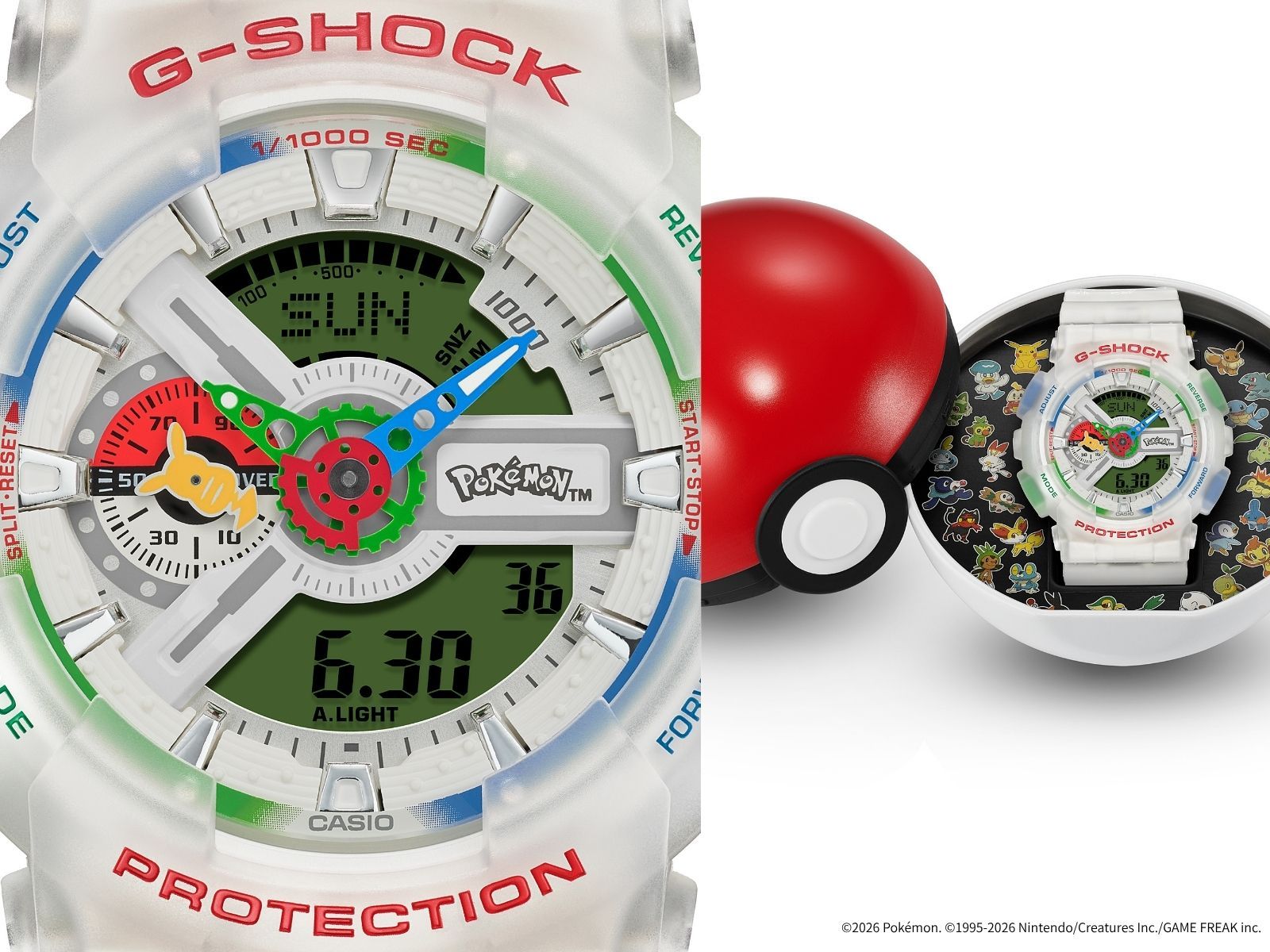 これは見逃せない！ 【ポケモン30周年×G-SHOCK】豪華コラボ「GA-110PKM