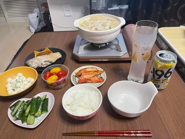 ひとり時間に用意した「自分の好きなものだけ」のお昼ご飯／投稿主さん提供