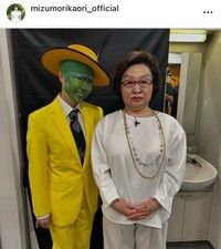 水森かおりインスタグラム（＠mizumorikaori_official）より
