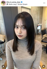 浅野杏奈インスタグラム(@this.is.anna_box)より