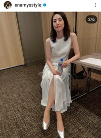 えなみ眞理子(@enamysstyle)さんのインスタグラムに登場した天海祐希さん