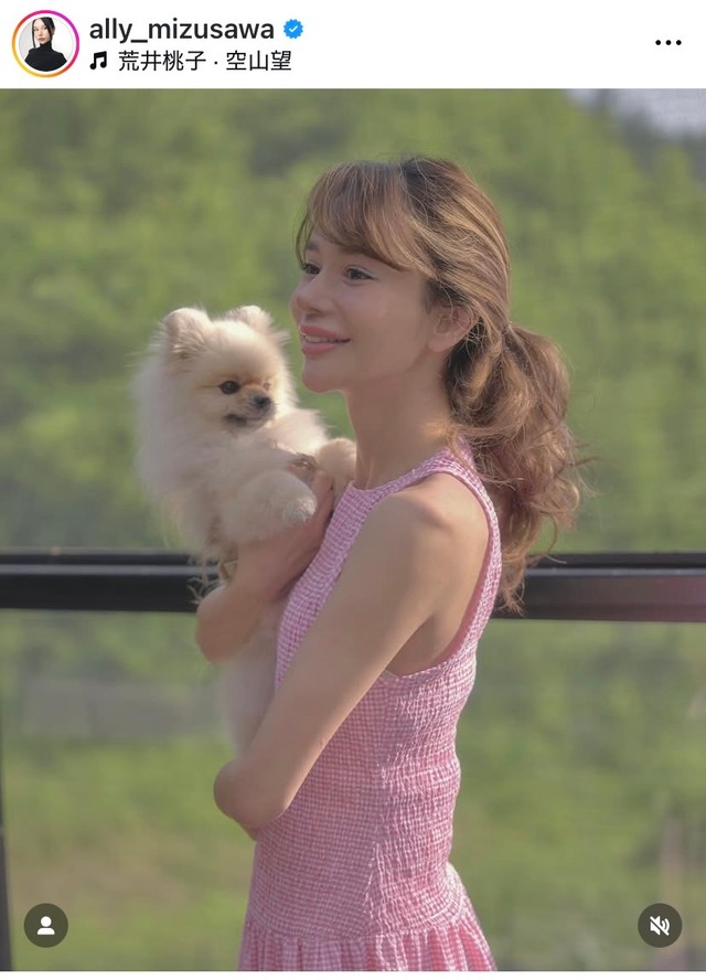 水沢アリー（@ally_mizusawa）さんのインスタグラムより