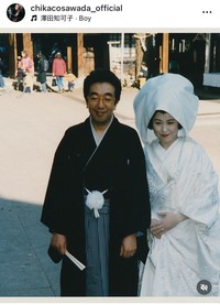 澤田知可子インスタグラム＠chikacosawada_officialより