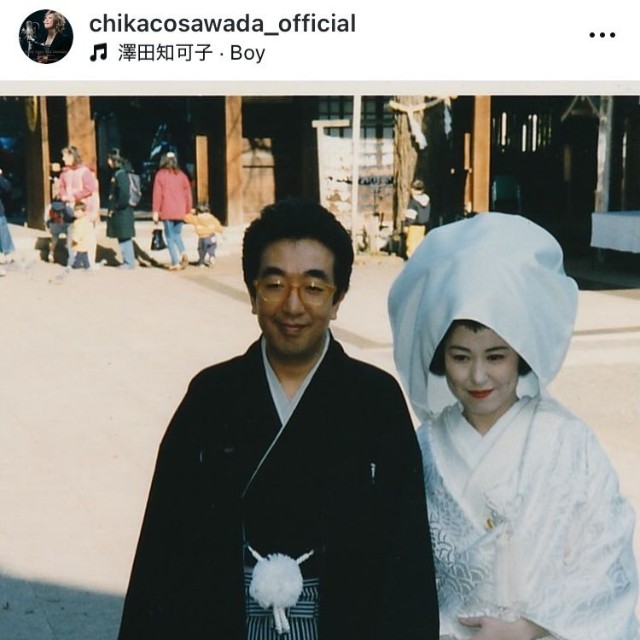 澤田知可子インスタグラム＠chikacosawada_officialより
