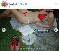 ロードのインスタグラム@lordeより