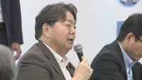 香川県に視察に訪れた林芳正総務大臣