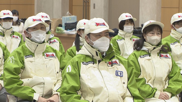 冬の国体　結団壮行式　香川