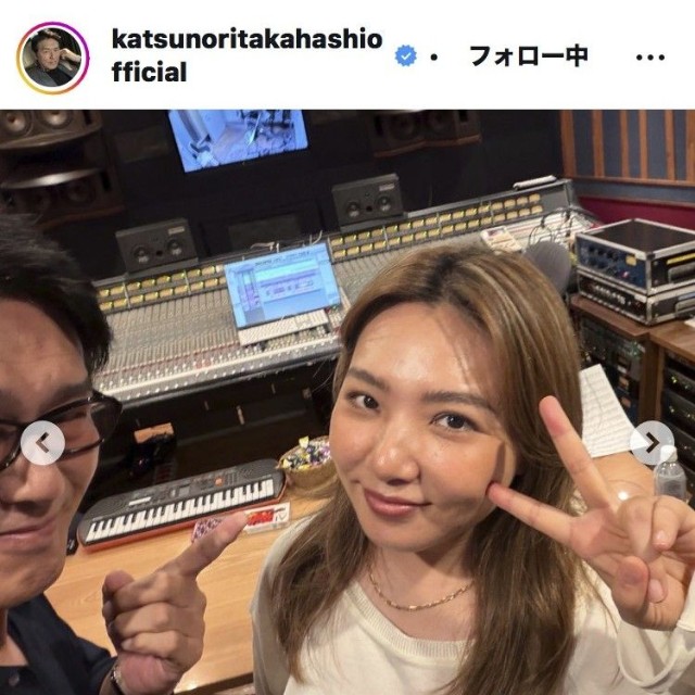 高橋克典のインスタグラム＠katsunoritakahashiofficialより