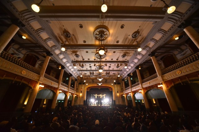 大阪市中央公会堂で公演したことも