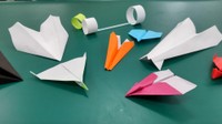科学体験教室　紙ヒコーキをつくってとばそう！　香川