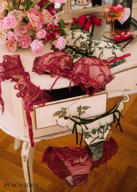 ランジェリーブランド「PEACH JOHN」冬の新ビジュアルにゲスト出演した森香澄