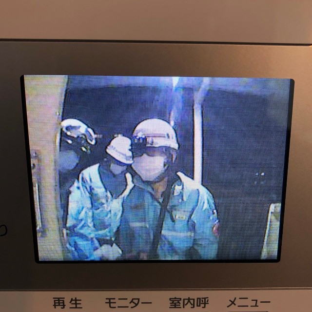 今度は救急隊員が…（テト２號さん提供）