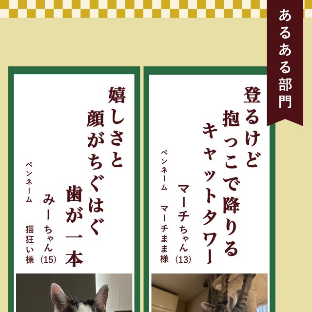 あるある部門入選作