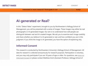 フェイク画像、見分けるためにどこを見る？　米研究者が「スキルアップサイト」を開発
