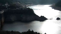 早明浦ダム　15日午後5時半ごろ　提供：水資源機構