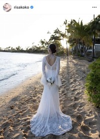 一般男性と結婚していたことを発表　谷川りさこのインスタグラム（@risakoko）より＝2025年5月29日投稿