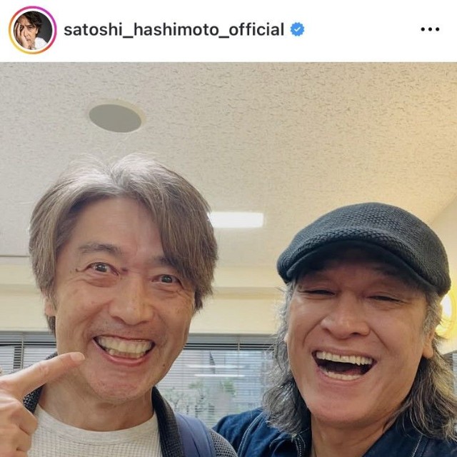 橋本さとしインスタグラム＠satoshi_hashimoto_officialより