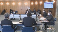 岡山県と各市町村が協議（岡山県庁）