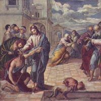 癒しを行うイエス