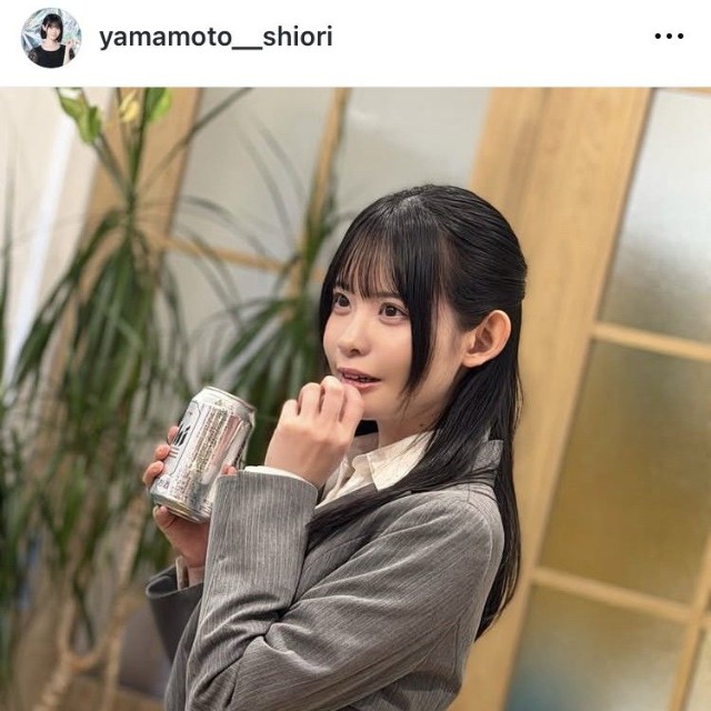 山本栞インスタグラム＠yamamoto__shioriより