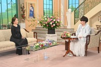 8月22日放送の「徹子の部屋」に出演した仁科亜季子さん＝テレビ朝日提供