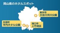 岡山県のホタルスポット