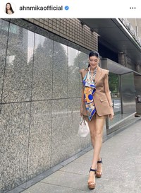 アンミカのインスタグラム＠ahnmikaofficialより