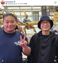 俳優・富栄ドラムさんの公式インスタグラムから