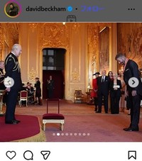 デヴィッド・ベッカムのインスタグラム＠davidbeckhamより