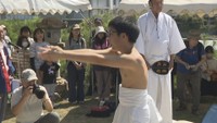 伝統行事「田井の子供神相撲」　六萬寺　高松市牟礼町牟礼