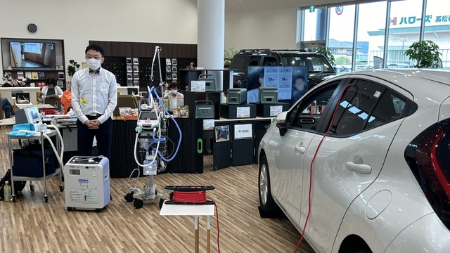 車のコンセントを活用した防災体験イベントを11月1日に開催　医療的ケア児の命をつなぐ力に　高松市