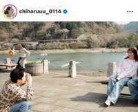 新山千春さんのInstagram（@chiharuuu_0114）より