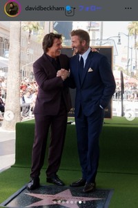 デヴィッド・ベッカムのインスタグラム＠davidbeckhamより