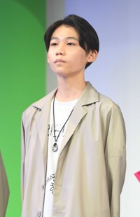 「ジュノン・スーパーボーイ・コンテスト」に出場した村澤瑠依＝2021年10月24日撮影