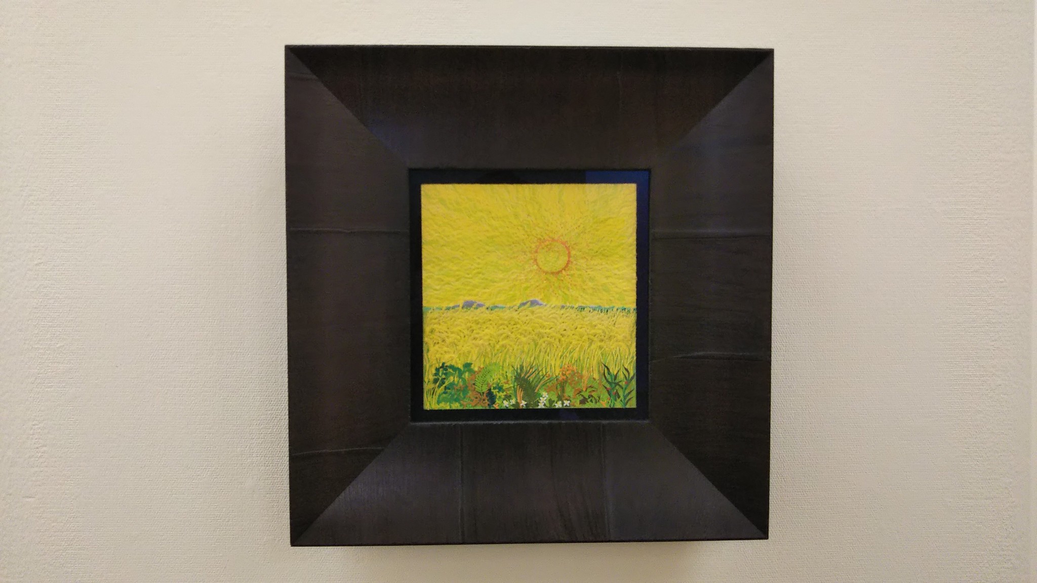 小さな紙片を何枚も貼って仕上げた絵がスゴすぎる！…油絵かと思うほど