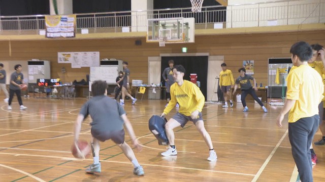 香川ファイブアローズの公開練習　22日