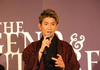 時代劇やスタッフへの熱い思いを語る木村拓哉さん＝2023年1月23日、京都市内