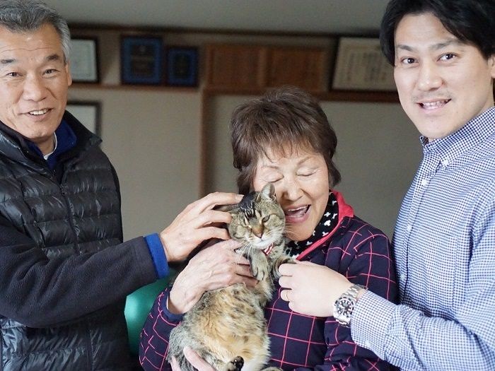 「来てくれてありがとう！」