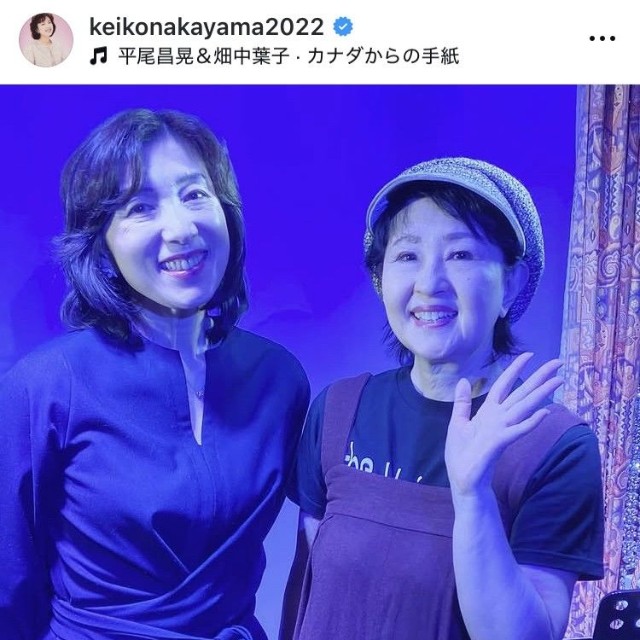 中山圭以子インスタグラム＠keikonakayama2022より