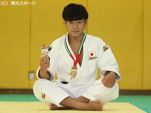 明治大柔道部主将・増山香補　コロナ禍でも前向きに、目指すはパリ五輪