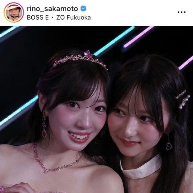 坂本りのインスタグラム＠rino_sakamotoより