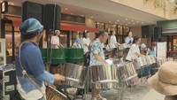 高松市の商店街で開かれた音楽イベント