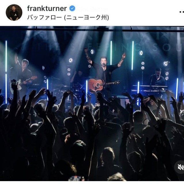 フランク・ターナーのインスタグラム＠frankturnerより