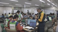 台風シーズン前に　香川県が災害対策本部の運営訓練　支援物資配達の新システムを導入